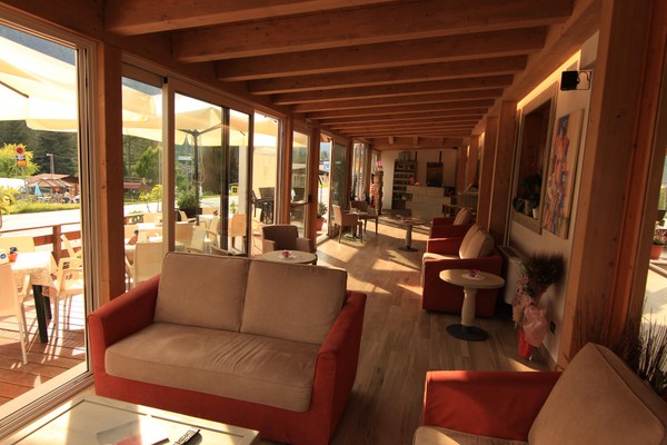 The common areas Hotel Cacciatori