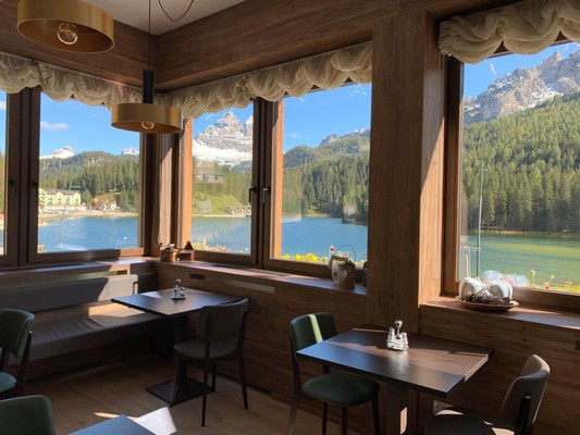 The restaurant Misurina Lavaredo