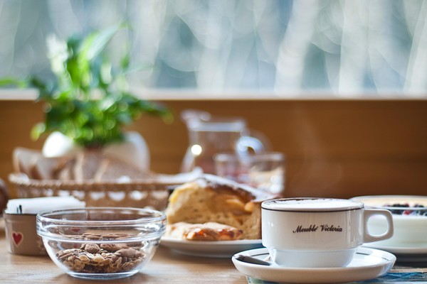 The breakfast Hotel Meublé Victoria