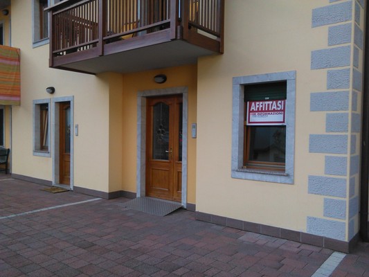 The entrance