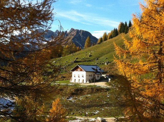La posizione Rifugio Città di Fiume Borca di Cadore