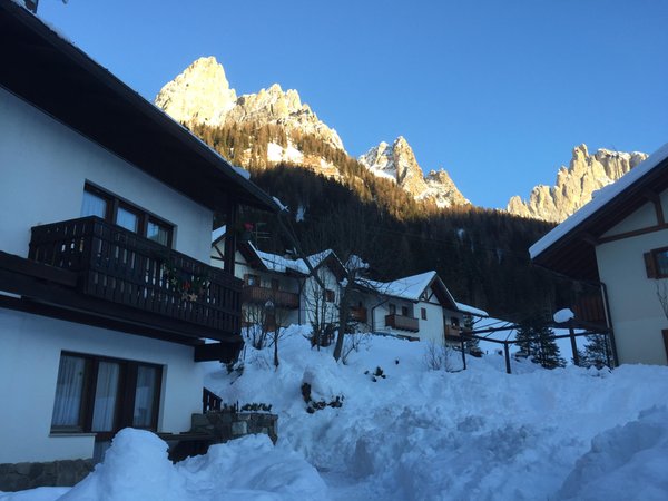 Foto esterno in inverno Casa Palumba