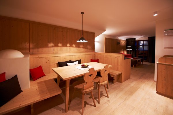 La zona giorno Residence Zin Senfter