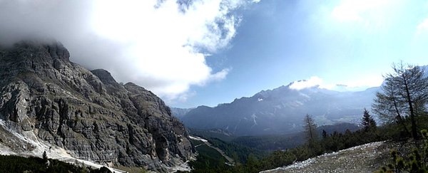 Aussicht Cortina d'Ampezzo