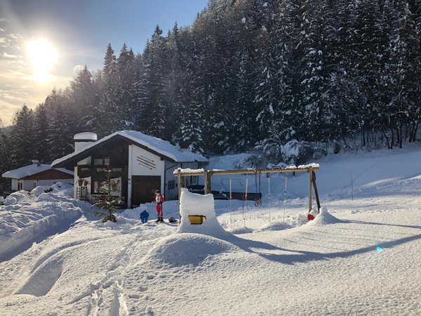 Foto invernale di presentazione Appartamenti Orizzonti Montani
