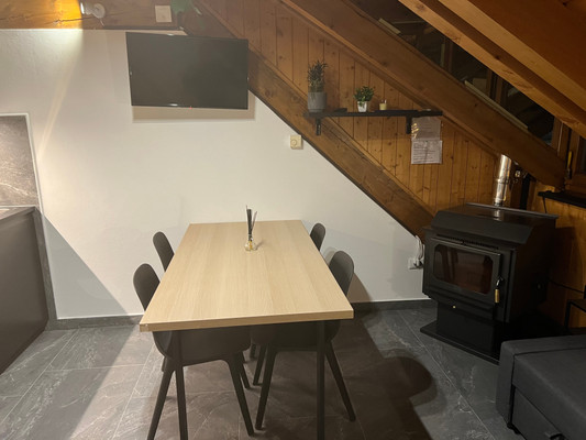 La zona giorno Appartamento Wooden Attic Titti