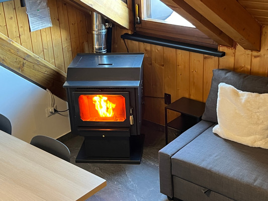 La zona giorno Chalet Snow Apartment