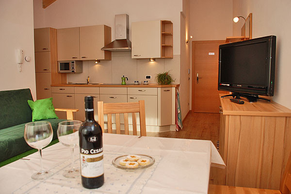 The living area Appartements Werner