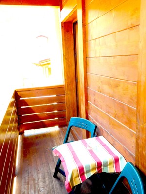 Foto vom Balkon Chalet Flower