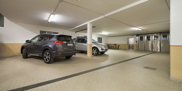 Il parcheggio Appartamenti Chalet Sonne