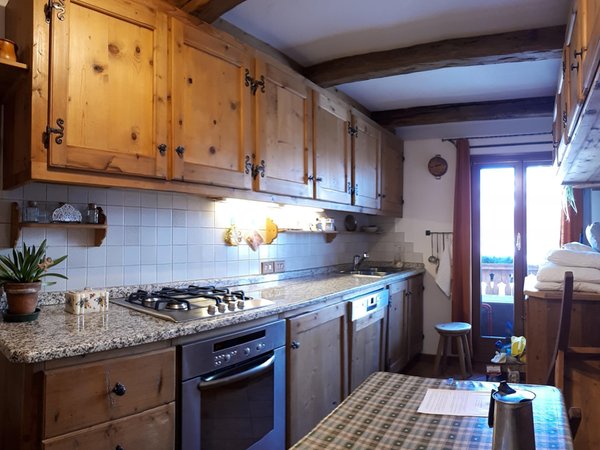 Foto der Küche Suite Gilardon - Tofana