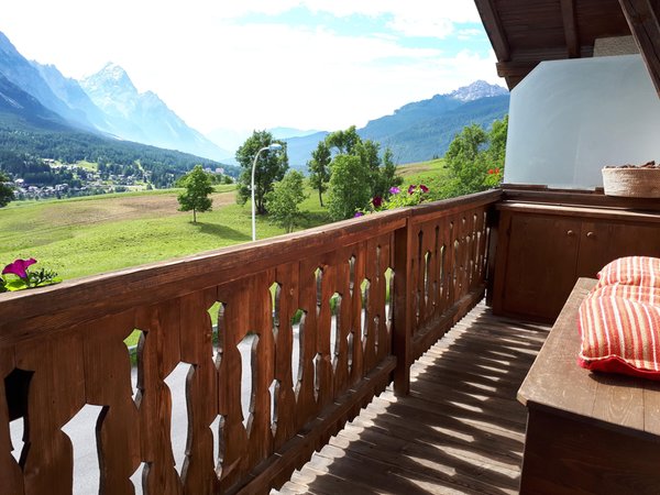 Foto del balcone Suite Gilardon - Tofana