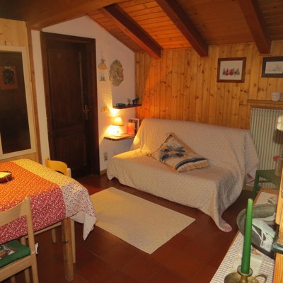 La zona giorno Appartamenti Villa Gobbo