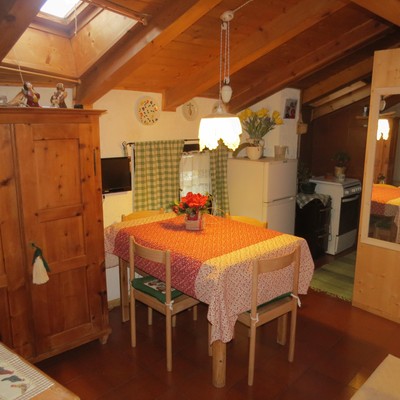 La zona giorno Appartamenti Villa Gobbo