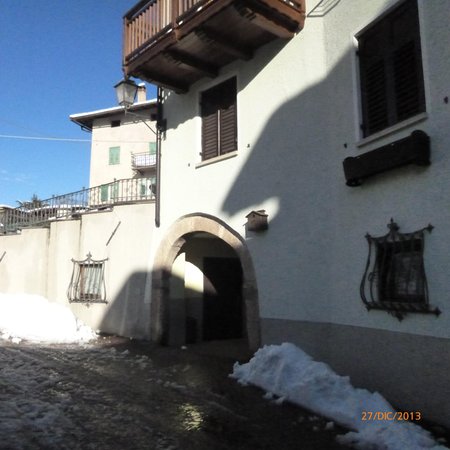 Foto esterno in inverno Villa Gobbo