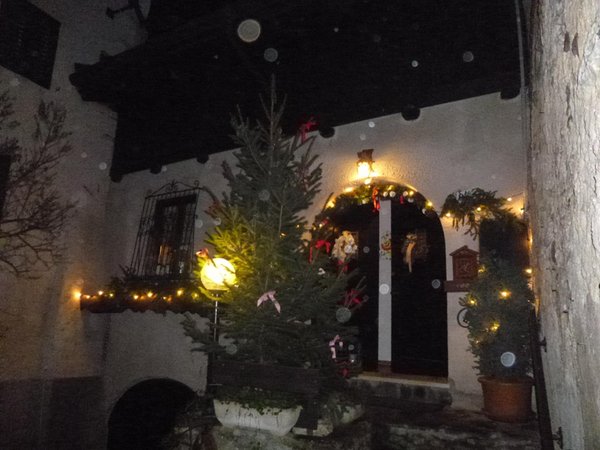 Foto esterno in inverno Villa Gobbo