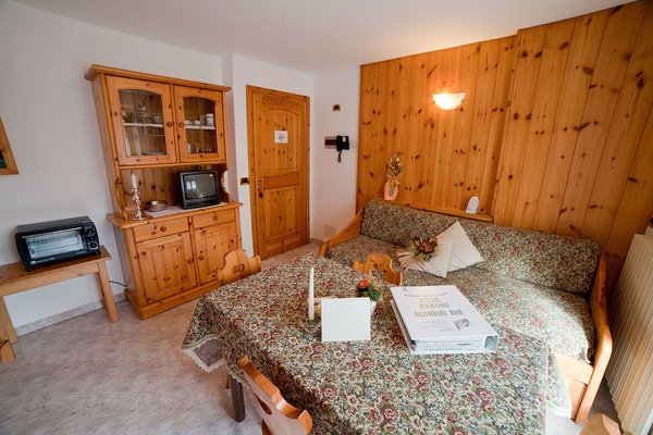 The living area Residence Chalet Bucaneve