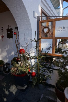 The entrance