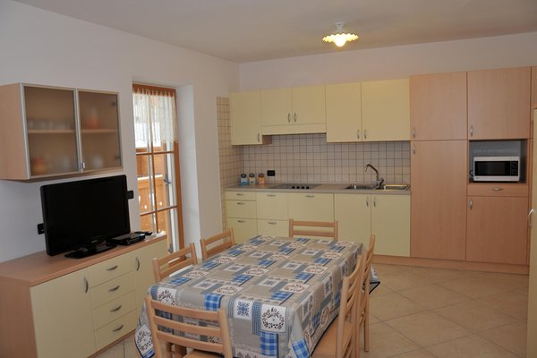 La zona giorno Vian Elisabetta - Appartamenti 4 genziane