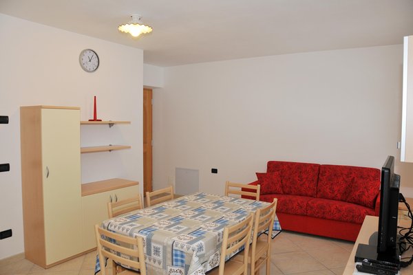 La zona giorno Vian Elisabetta - Appartamenti 4 genziane