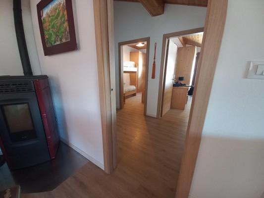 La zona giorno Appartamento Chalet Relax