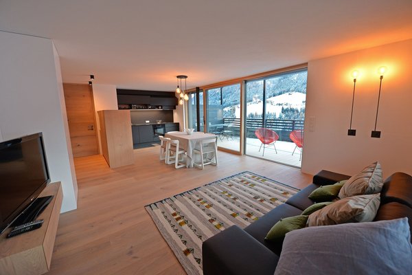 La zona giorno Appartamento Villa Mayr