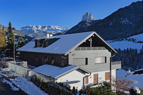 Foto invernale di presentazione Appartamento Villa Mayr