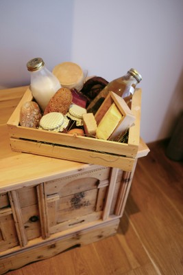 Das Frühstück Ferienwohnungen auf dem Bauernhof Unterlutaschghof