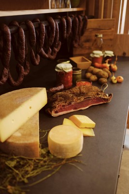 Das Frühstück Ferienwohnungen auf dem Bauernhof Unterlutaschghof