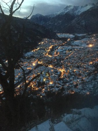 Vista dalla struttura