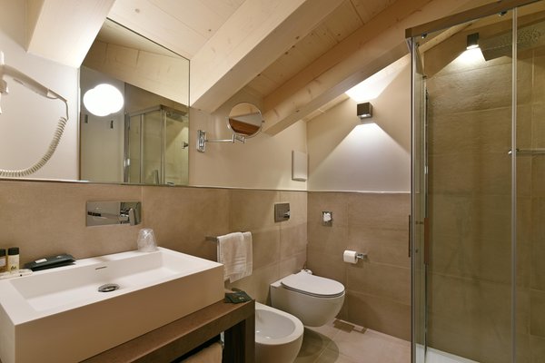 Foto del bagno Dolomeet Boutique Hotel