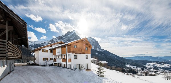 Foto esterno in inverno Putzerhof