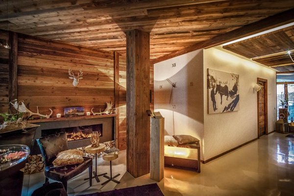 La zona giorno Appartamenti Chalet La Tradiziun