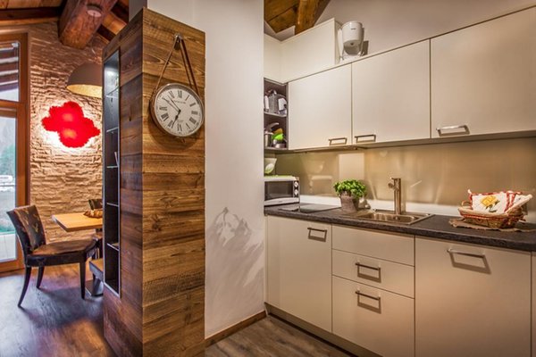 Foto della cucina Chalet La Tradiziun