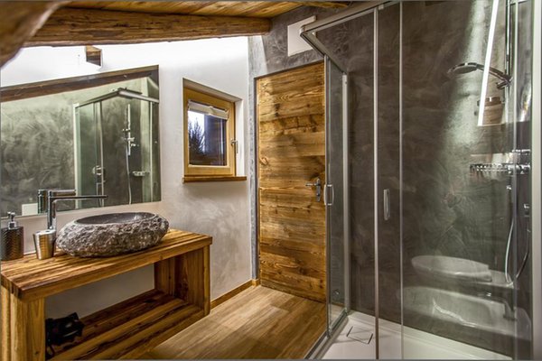 Foto del bagno Appartamenti Chalet La Tradiziun
