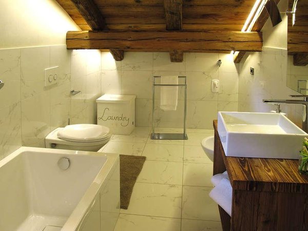 Foto del bagno Appartamenti Chalet La Tradiziun