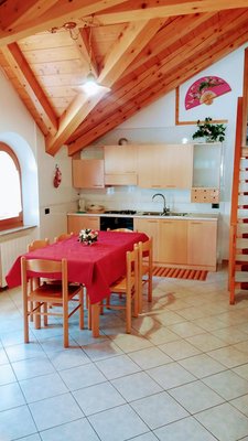 Foto della cucina Casa Bamby