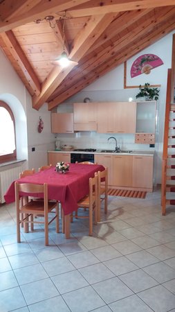 La zona giorno Appartamenti Casa Bamby