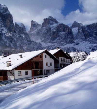Foto invernale di presentazione Bed & Breakfast Ciasa Dorigo