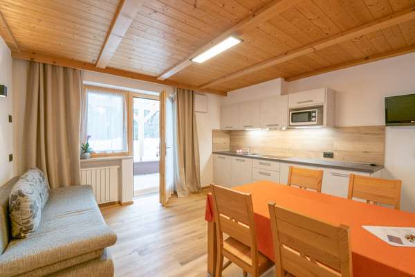 Der Wohnraum Residence Piz da Cir