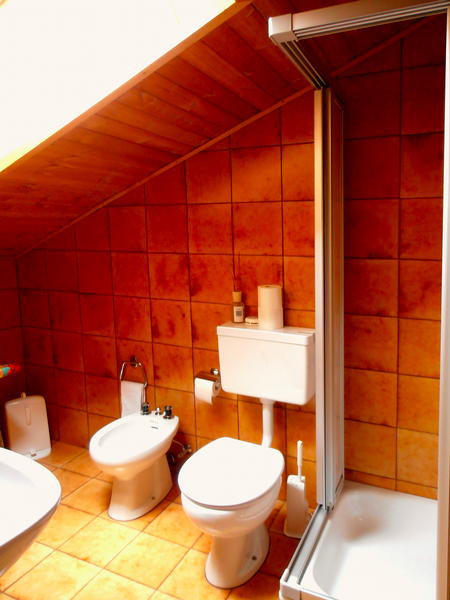 Foto del bagno Garni + Appartamenti Pera Lada