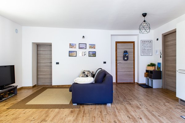 La zona giorno Appartamenti Casa Miramonti