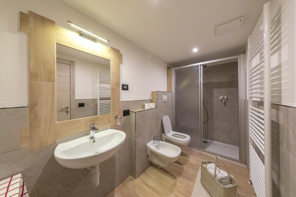 Foto del bagno Appartamenti Chalet Osmar