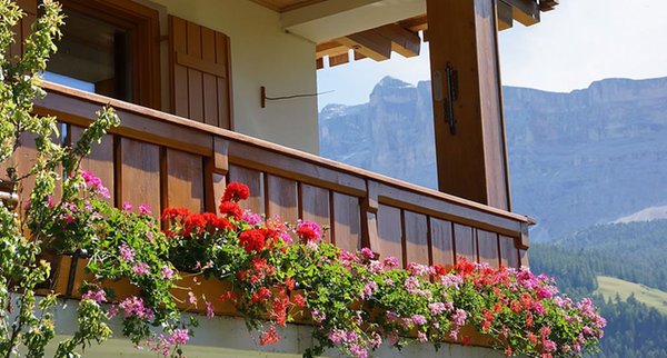 Foto del balcone Ciasa de Munt