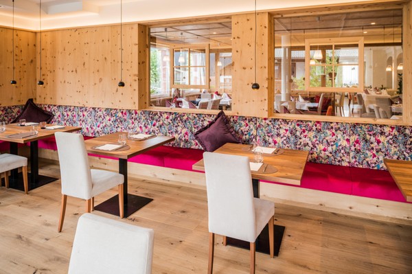 Il ristorante Valdaora di Mezzo Fameli