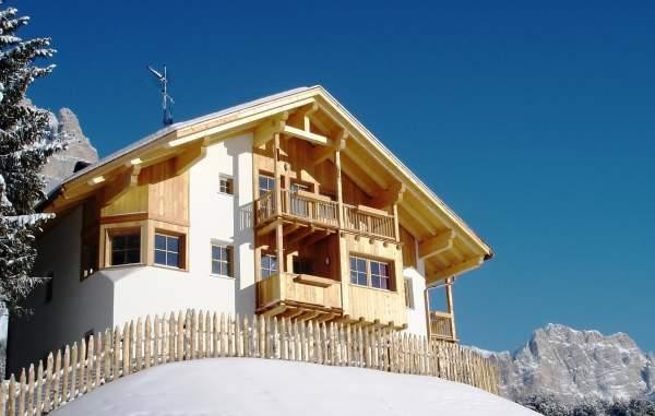 Foto Außenansicht Ferienwohnungen Ciasa Primula