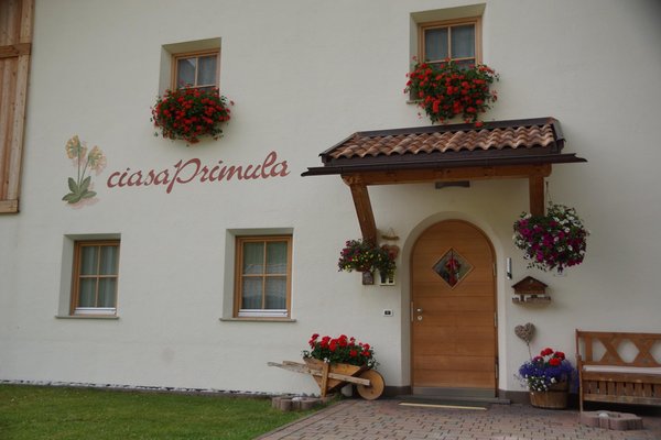 Foto esterno in estate Ciasa Primula