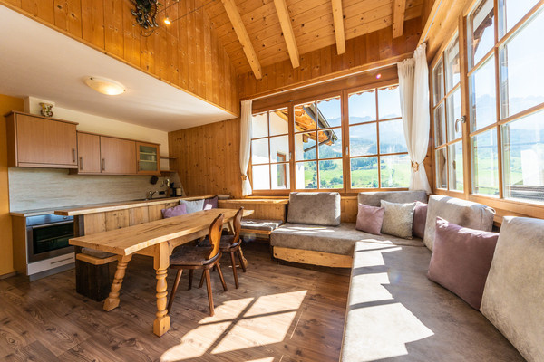 The living area Farmhouse apartments Paracia