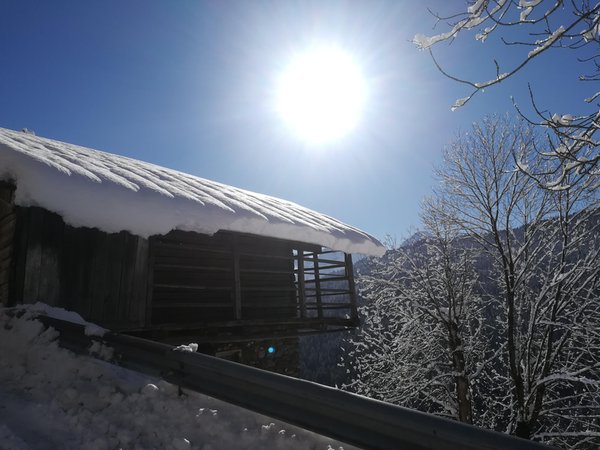 Foto esterno in inverno Civico 10