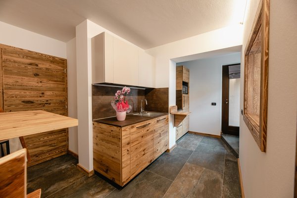 Foto der Küche B&B Mia Val - Suite & Apartments